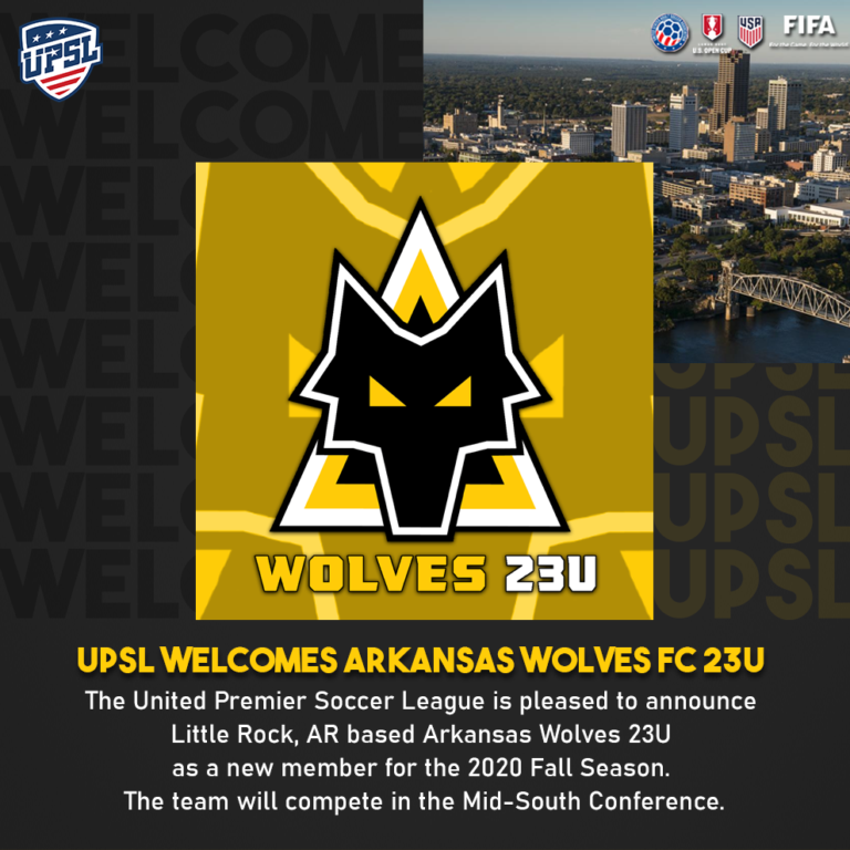 UPSL Announces Arkansas Wolves 23U as Member of Expedition Division