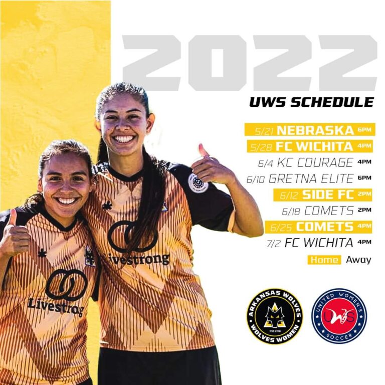 UWS Schedule announced for Wolves Women