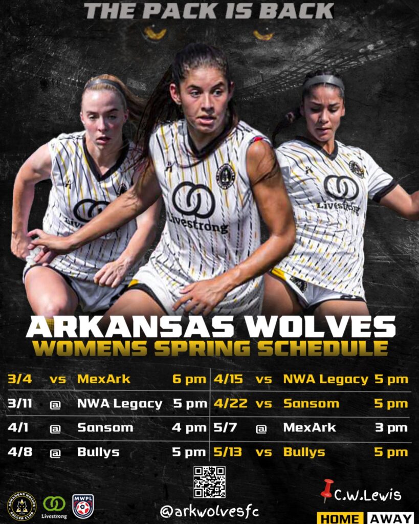 Wolves Women MWPL Spring Schedule Released