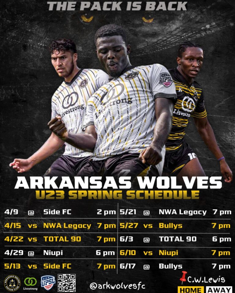 Wolves Academy U23 UPSL Spring Schedule Released