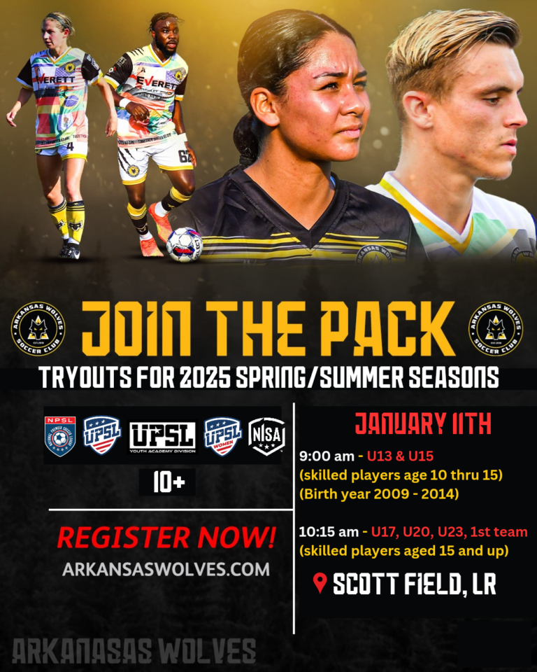 Wolves Academy Competitive Team Tryouts 2024