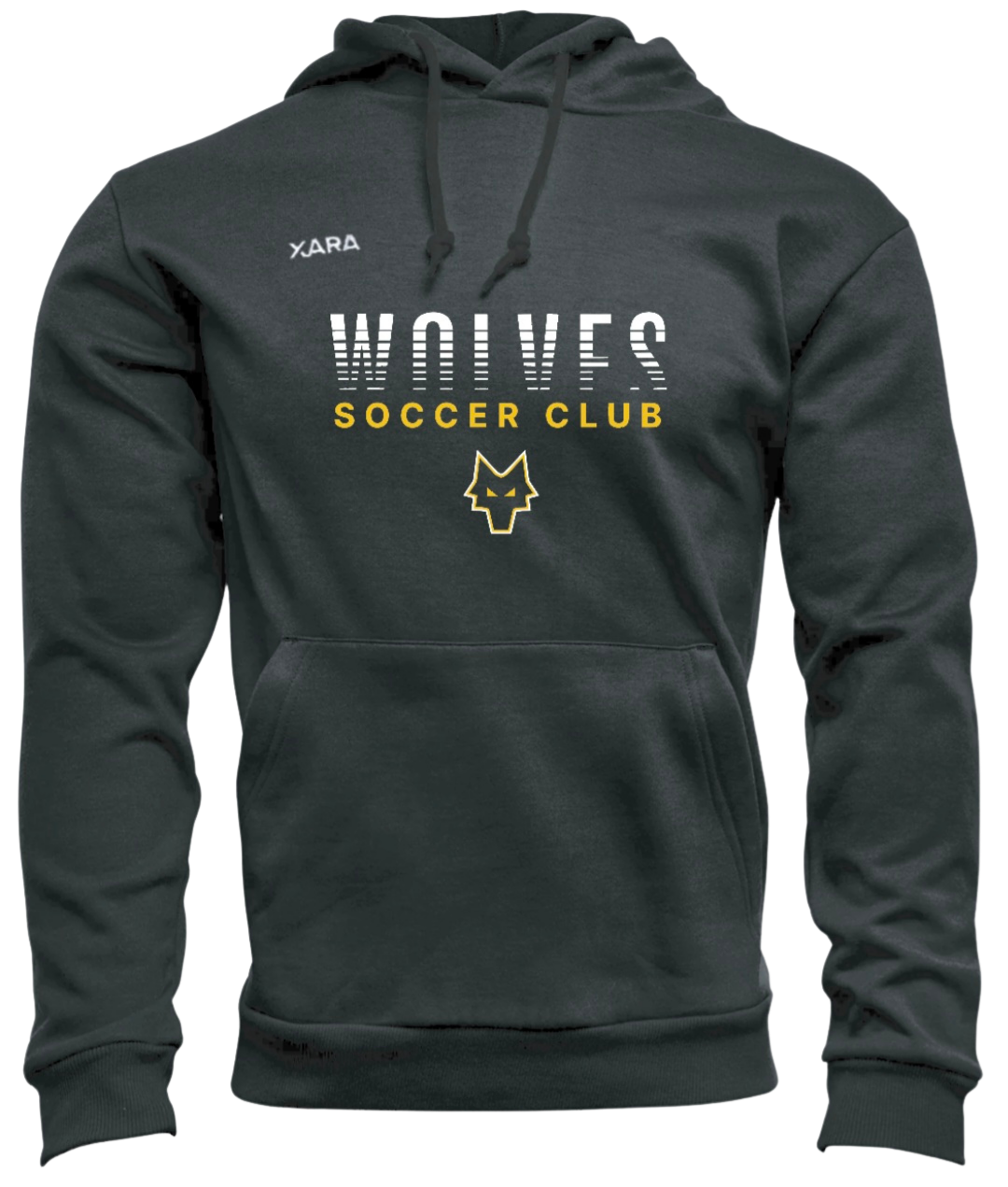 Wolves Villa Performance Hoodie Black